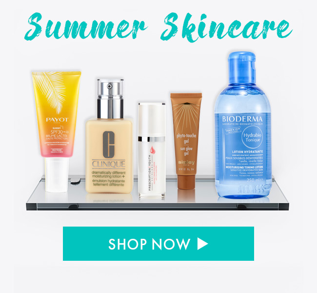 Summer Skincare. Shop Now