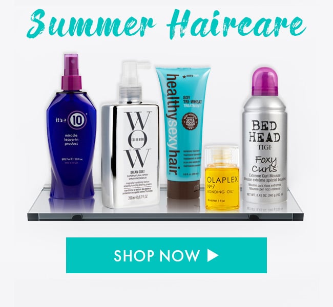 Summer Haircare. Shop Now