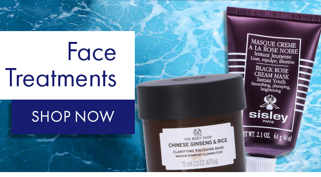 Face Treatments. Shop Now