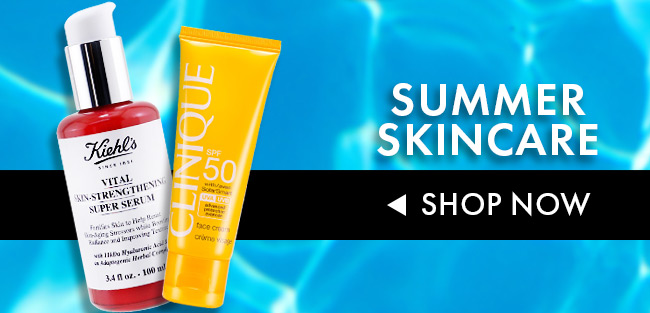 Summer Skincare. Shop Now