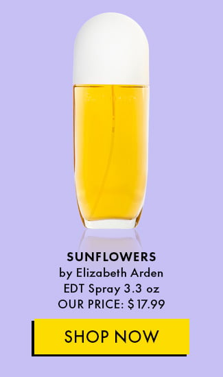 Sunflowers by Elizabeth Arden EDT Spray 3.3 oz Our price: $17.99. Shop Now