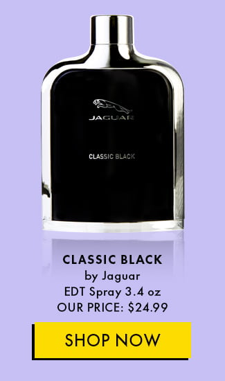 Classic Black by Jaguar EDT Spray 3.4 oz Our price: $24.99. Shop Now