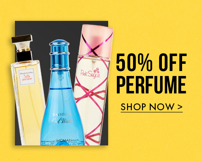 50% Off Perfume. Shop Now