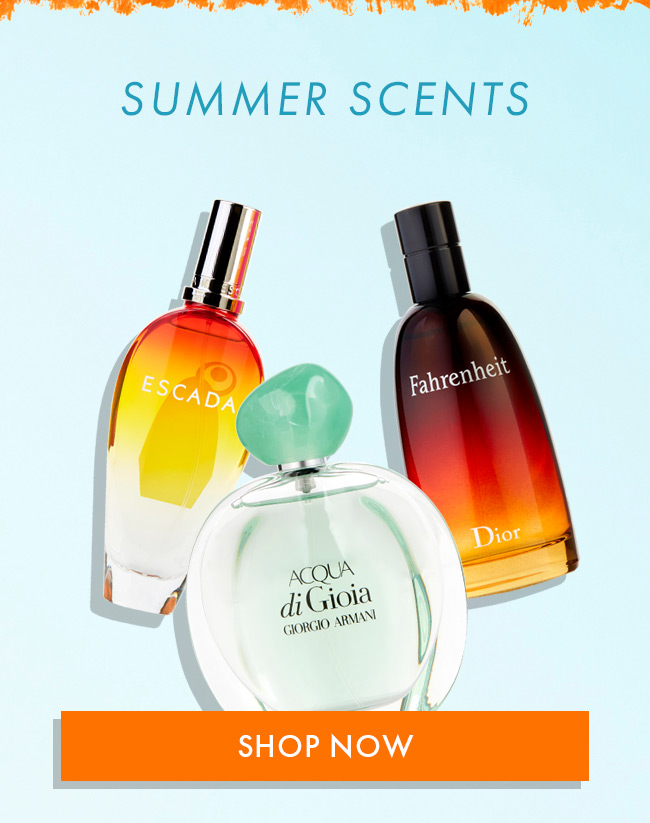 Summer Scents. Shop Now