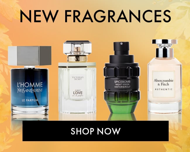 New Fragrances. Shop Now