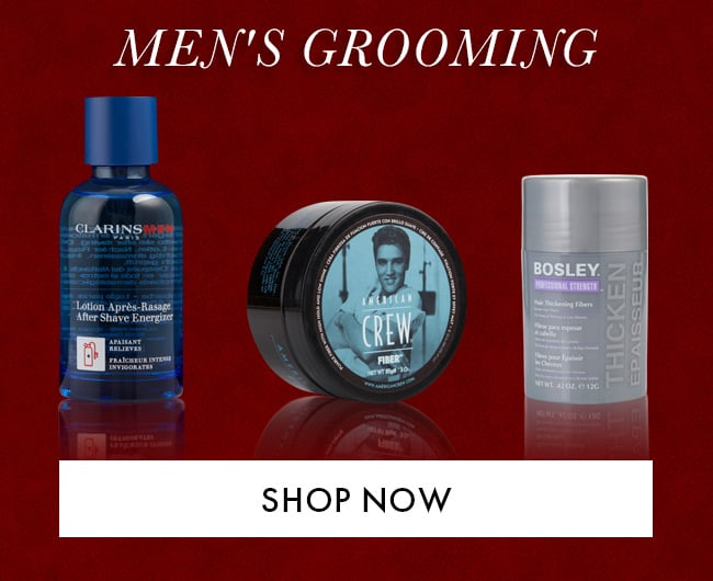 Men's Grooming. Shop Now