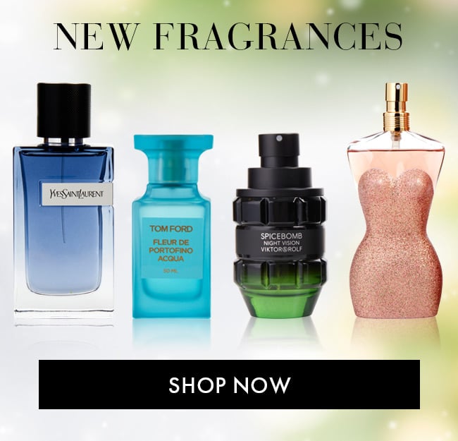 New Fragrances. Shop Now