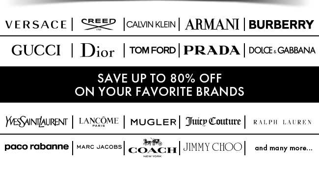 Save Up To 80% Off On Your Favorite Brands