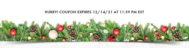 Hurry! Coupon Expires 12/14/21 At 11:59 PM EST