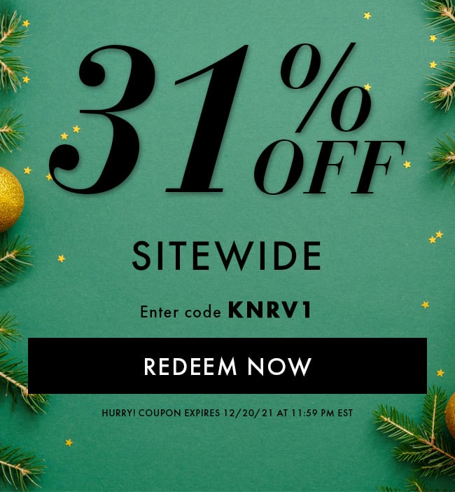 31% Off Sitewide. Enter Code KNRV1. Redeem Now. Hurry! Coupon Expires 12/20/21 At 11:59 PM EST