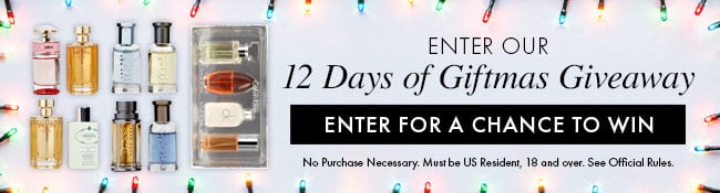 Enter our 12 Days of Giftsmas Giveaway. Enter for a chance to win. No purchase necessary. Must be US Resident, 18 and over. See Official Rules