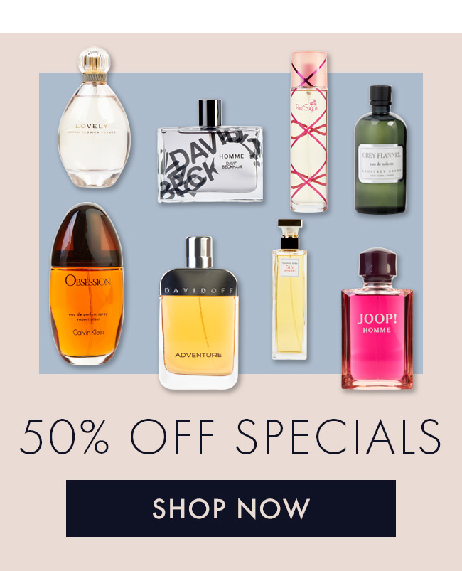 50% Off Specials. Shop Now