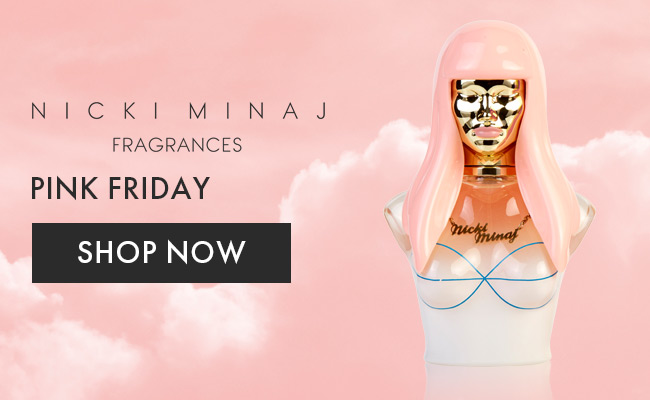 Nicki Minaj Fragrances. Pink Friday. Shop Now