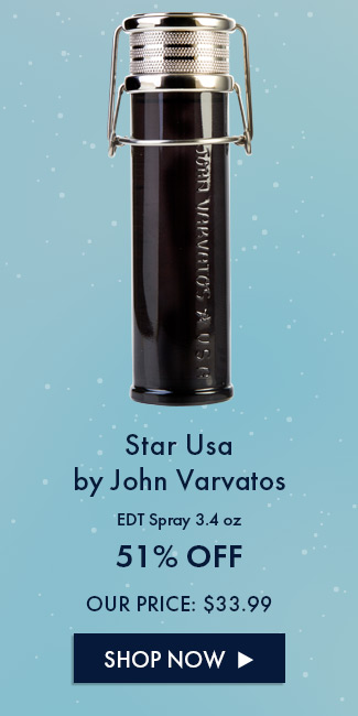 Star Usa by John Varvatos. EDT Spray 3.4oz. 51% OFF. Our Price: $33.99. Shop Now