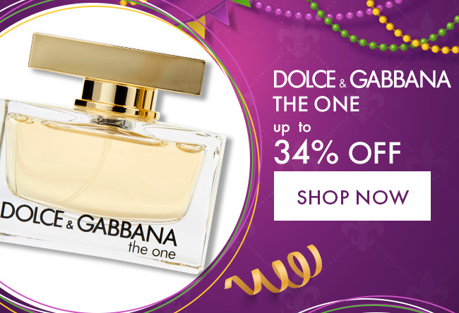 Dolce & Gabbana The One up to 34% Off. Shop Now