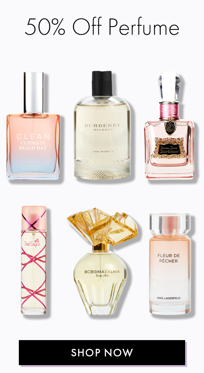 50% Off Perfume. Shop Now