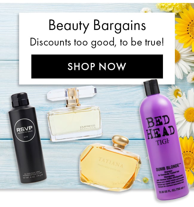 Beauty Bargains Discounts too good, to be true!. Shop Now