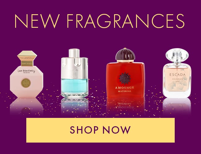 New Fragrances. Shop Now