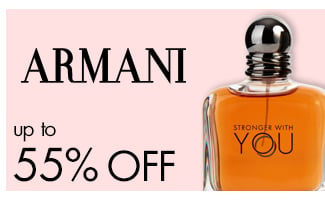 Armani up to 55% Off