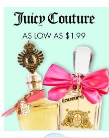 Juicy Couture as low as $1.99