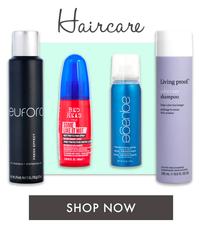 Haircare. Shop Now