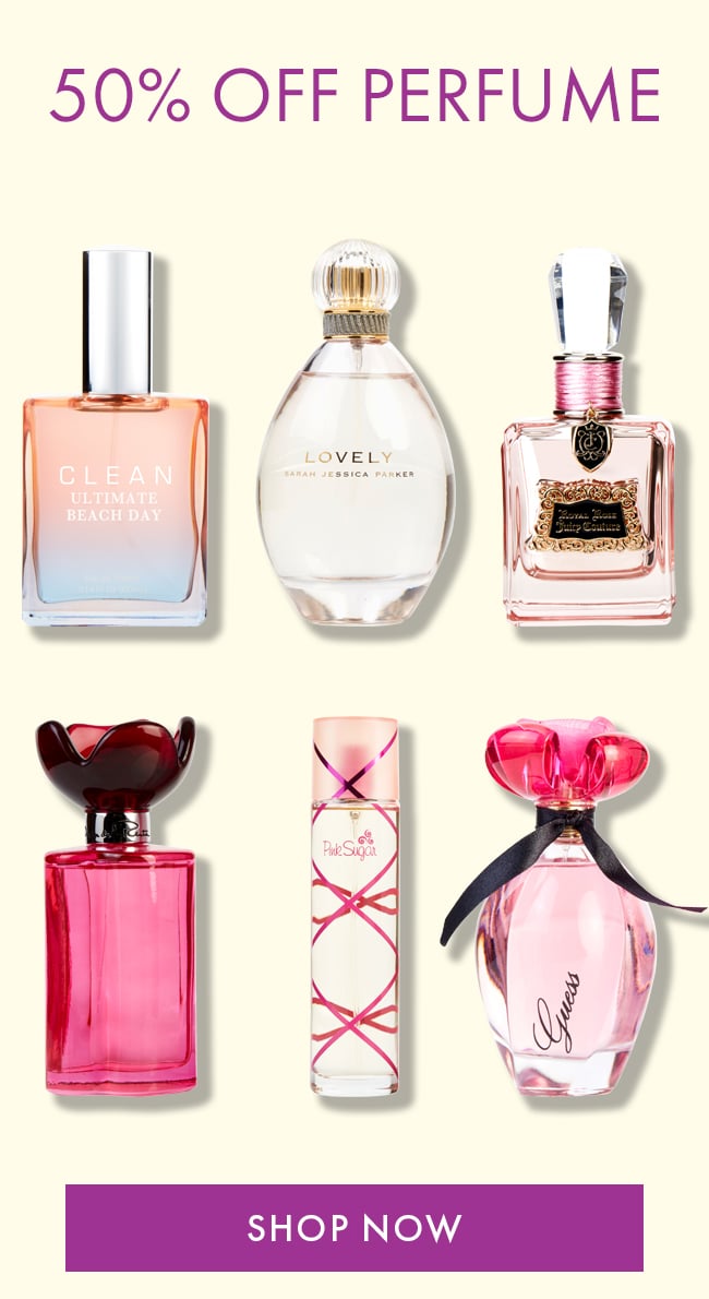 50% Off Perfume. Shop Now