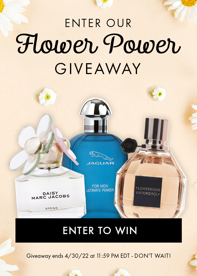 Enter Our Flower Power Giveaway. Enter To Win. Giveaway Ends 4/30/22 At 11:59 PM EDT - Don't Wait!