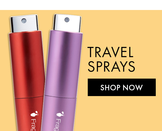 Travel Sprays. Shop Now