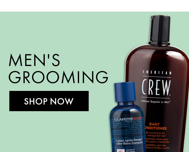 Men's Grooming. Shop Now