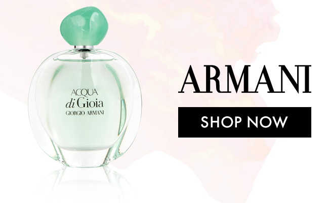 Armani. Shop Now