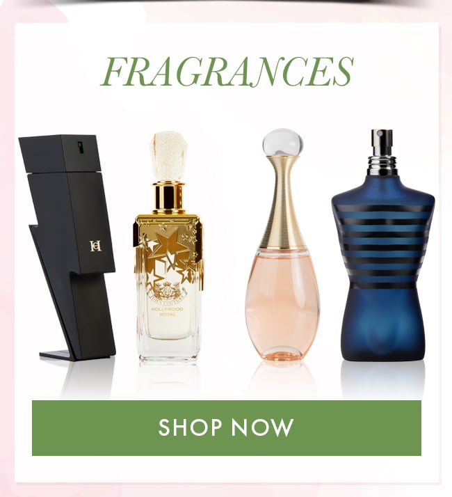 Fragrances. Shop Now