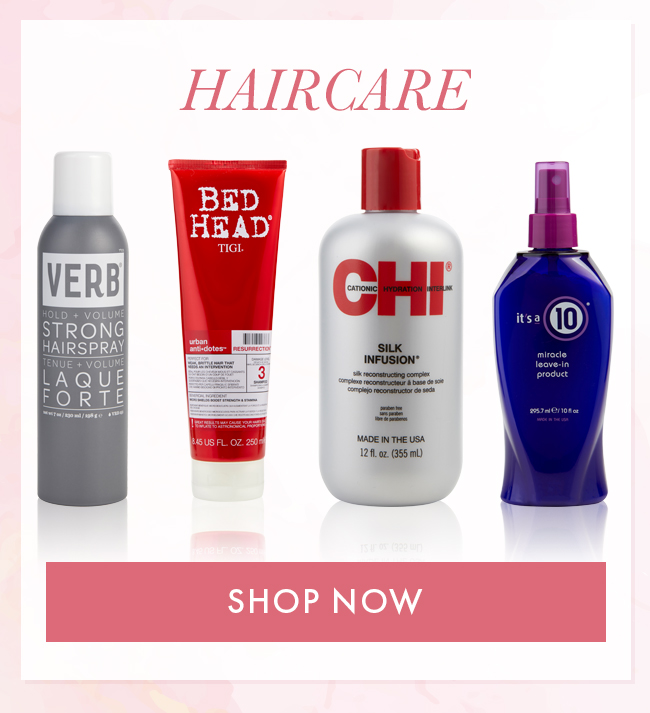 Haircare. Shop Now