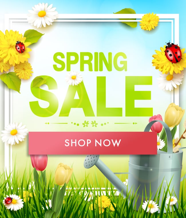 Spring Sale. Shop Now