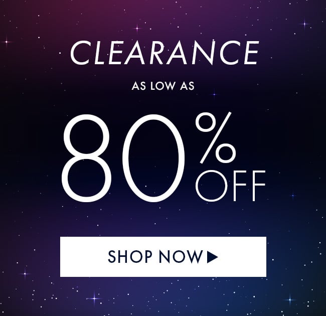 Clearance As Low As 80% Off. Shop Now