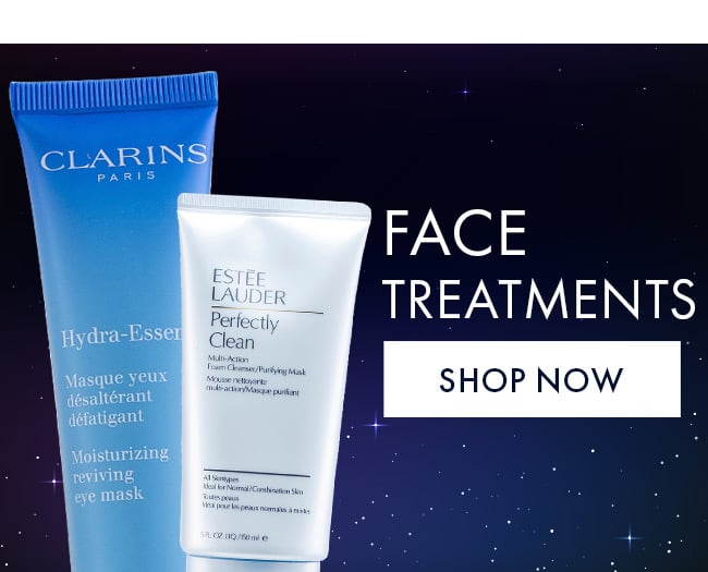 Face Treatments. Shop Now