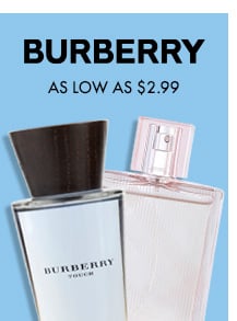 Burberry As Low As $2.99