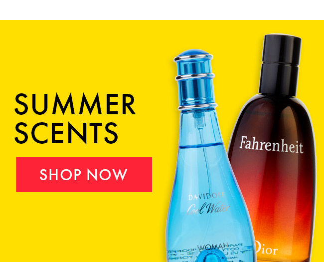 Summer Scents. Shop Now