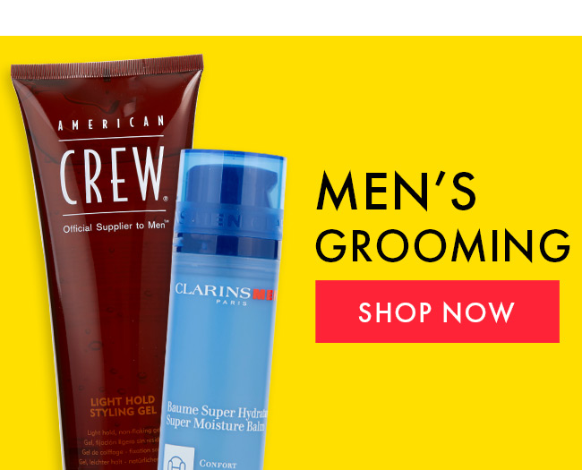 Men's Grooming. Shop Now