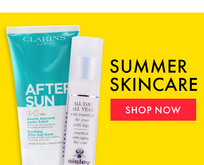 Summer Skincare. Shop Now