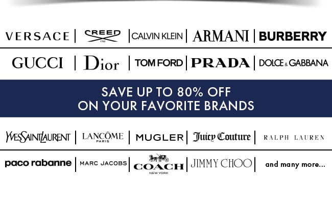 Save Up To 80% Off On Your Favorite Brands