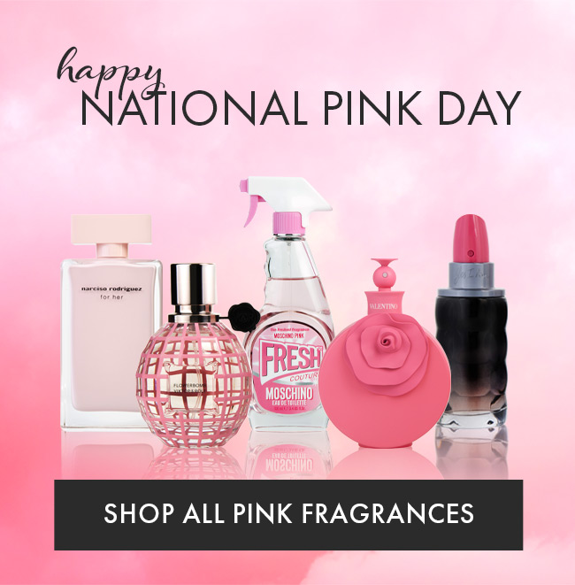 Happy National Pink Day. Shop All Pink Fragrances