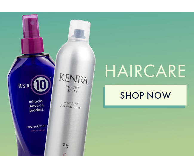 Haircare. Shop Now