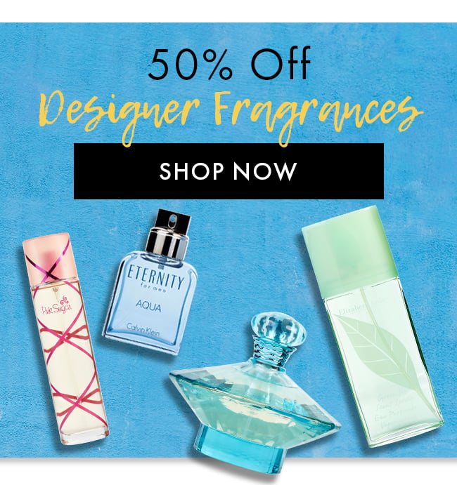 50% Off Designer Fragrances. Shop Now