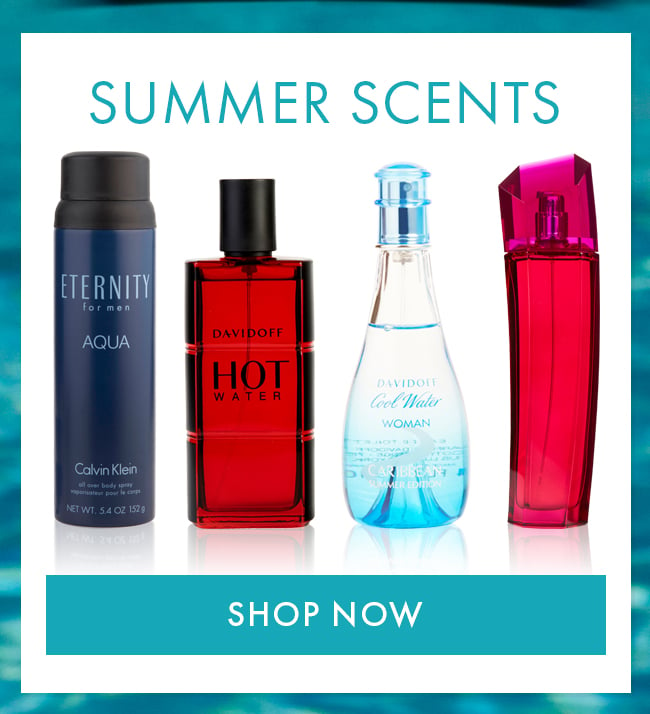 Summer Scents. Shop Now