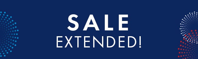 Sale Extended!