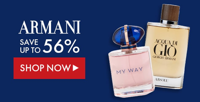 Armani. Save Up To 56%. Shop Now