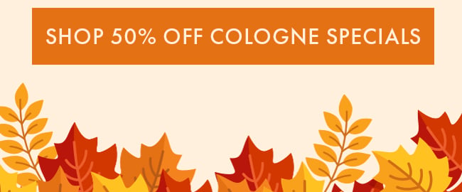 Shop 50% Off Cologne Specials