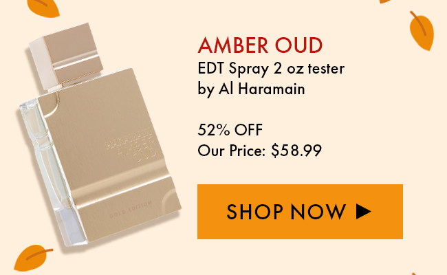 Amber OUD EDT Spray 2oz tester by Al Haramain. 52% Off. Our Price: $58.99. Shop Now