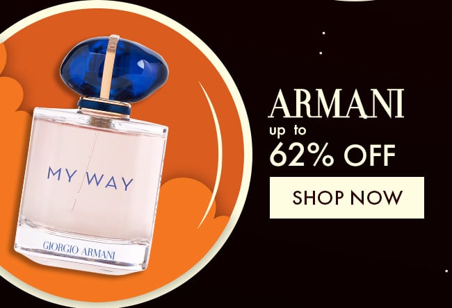 Armani Up to 62% Off. Shop Now