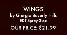 Wings by Giorgio Beverly Hills. EDT Spray 3 oz. Our Price: $21.99